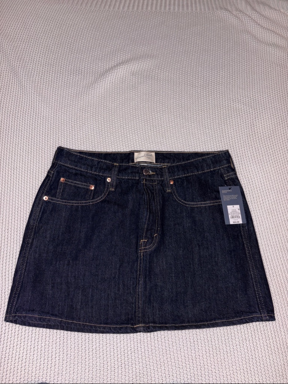 Universal Thread Dark Denim Mini Skirt